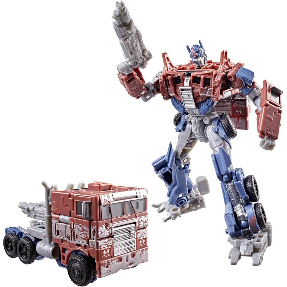image:imageTransformers Studio Series Optimus Prime Age of Extinction Voyager Class 675Inch Converting Action Figure Robot Toys for 8