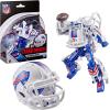 Transformers NFL Buffalo Bills Blizz-Herd, 5.5-Inch Robot Action Figure Changes to Helmet, Collectible Football Toys, 8+