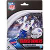 Transformers NFL Buffalo Bills Blizz-Herd, 5.5-Inch Robot Action Figure Changes to Helmet, Collectible Football Toys, 8+