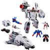 Transformers Age of the Primes Armada Jetfire, Commander Class 8-Inch Converting Action Figure with 3 Mini-Con Figures, Robot Toys for 8+