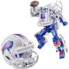 Transformers NFL Buffalo Bills Blizz-Herd, 5.5-Inch Robot Action Figure Changes to Helmet, Collectible Football Toys, 8+