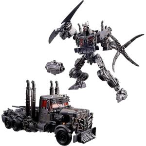 Transformers Studio Series Rise of the Beasts Scourge, Collectible Converting 8.5-inch Leader Class Action Figure, 8+