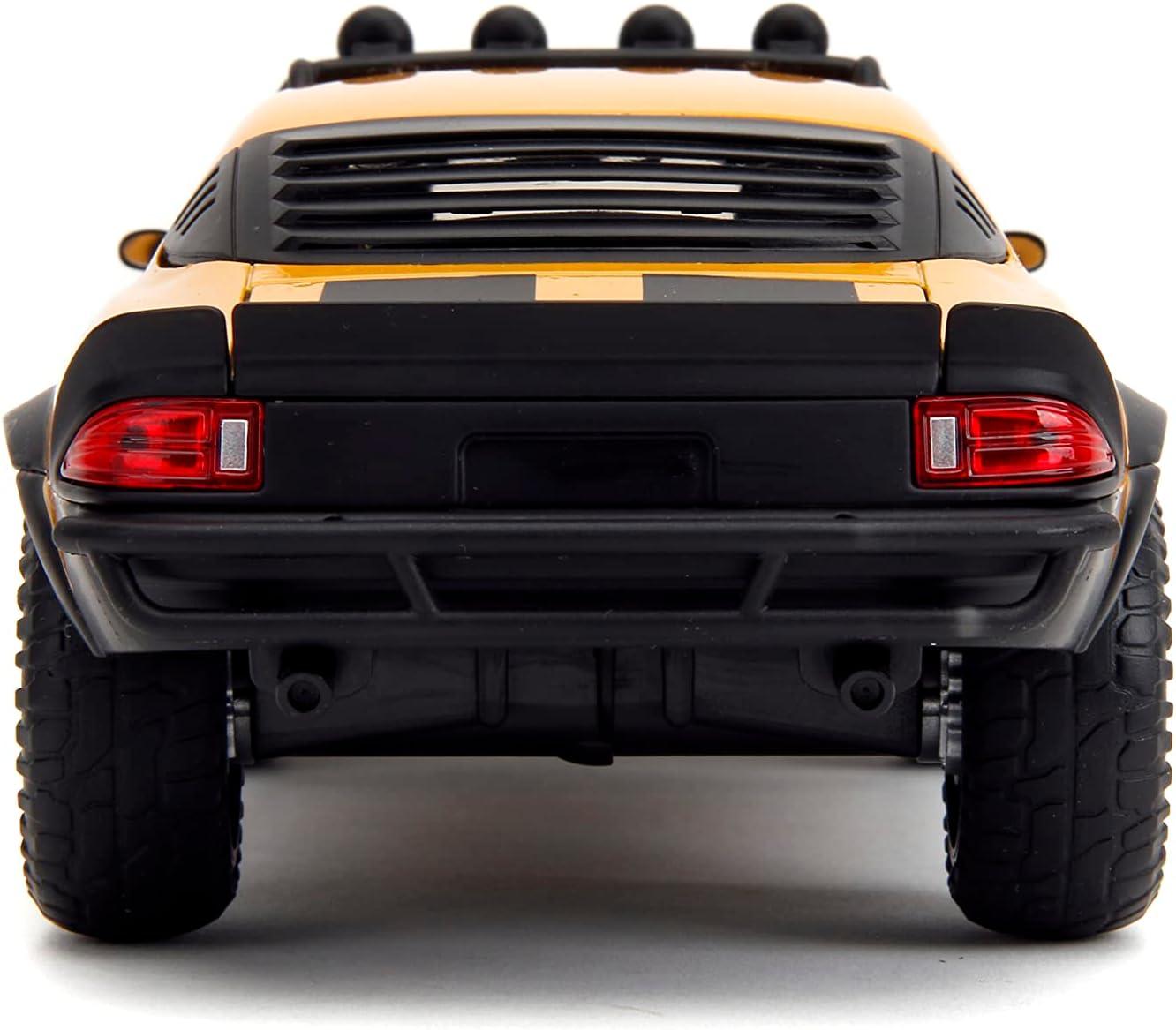 image:imageJada Transformers Rise of The Beast 124 1977 Chevy Camaro Bumblebee amp Badge DieCast Car Toys for Kids and Adults
