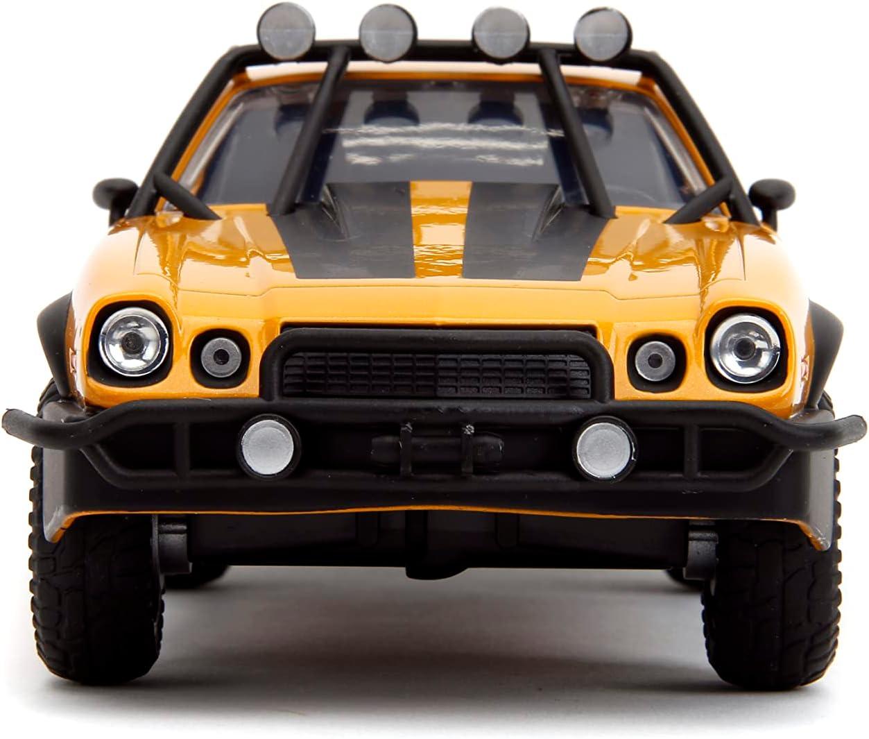image:imageJada Transformers Rise of The Beast 124 1977 Chevy Camaro Bumblebee amp Badge DieCast Car Toys for Kids and Adults