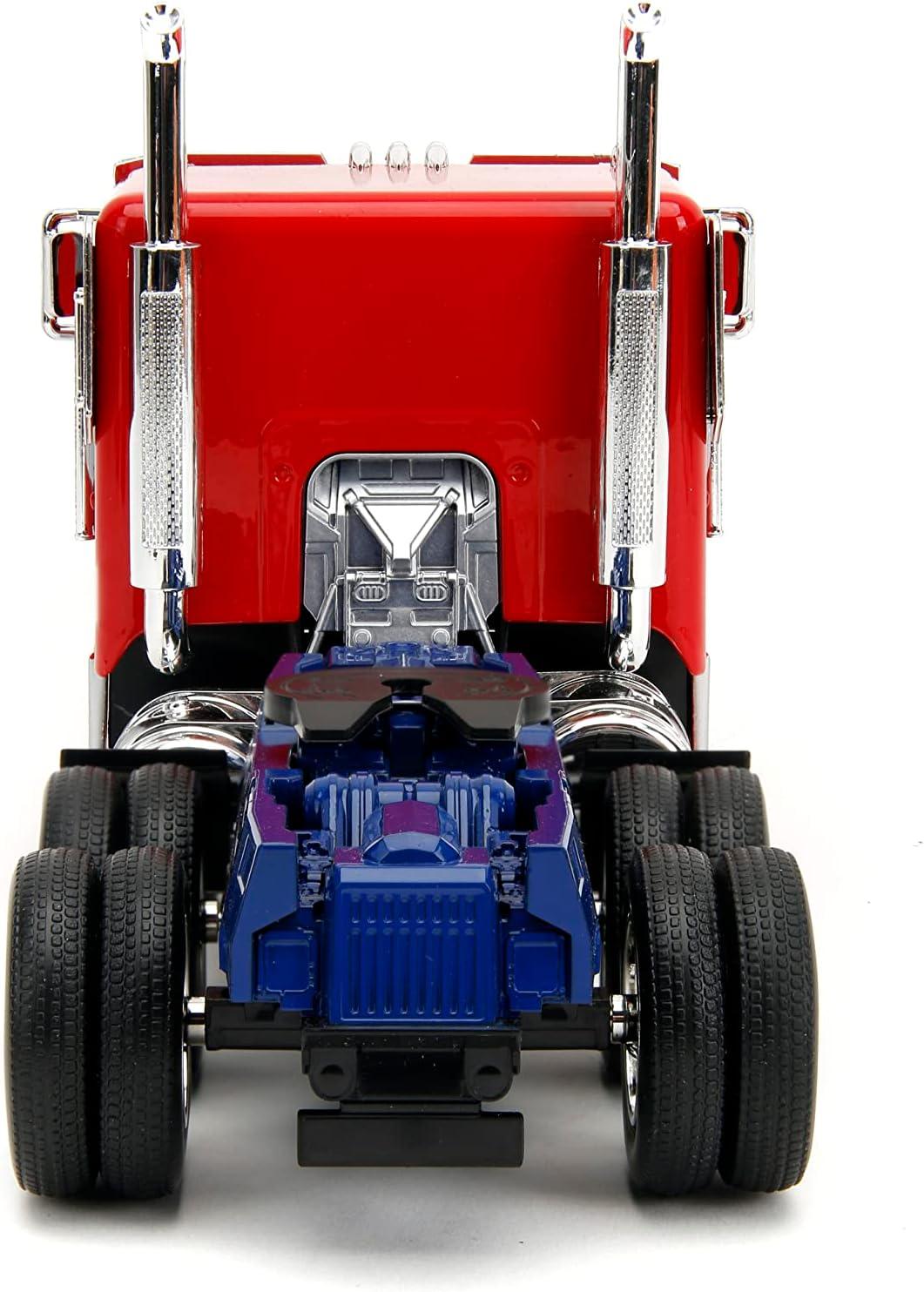 image:imageJada Transformers Rise of The Beast 124 Optimus Prime wRobot On Chassis DieCast Car Toys for Kids and Adults