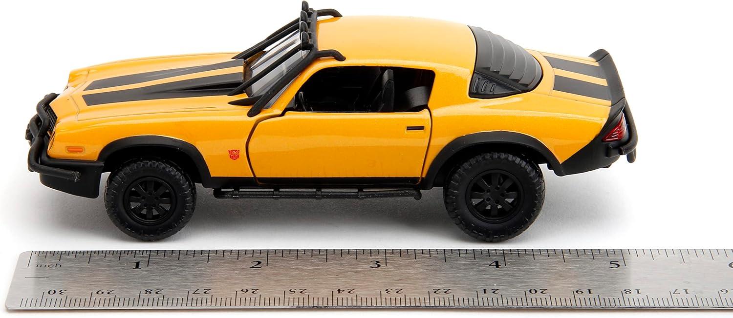 image:imageJada Transformers Rise of The Beast 132 1977 Chevy Camaro Bumblebee wRobot On Chassis DieCast Car Toys for Kids and Adults