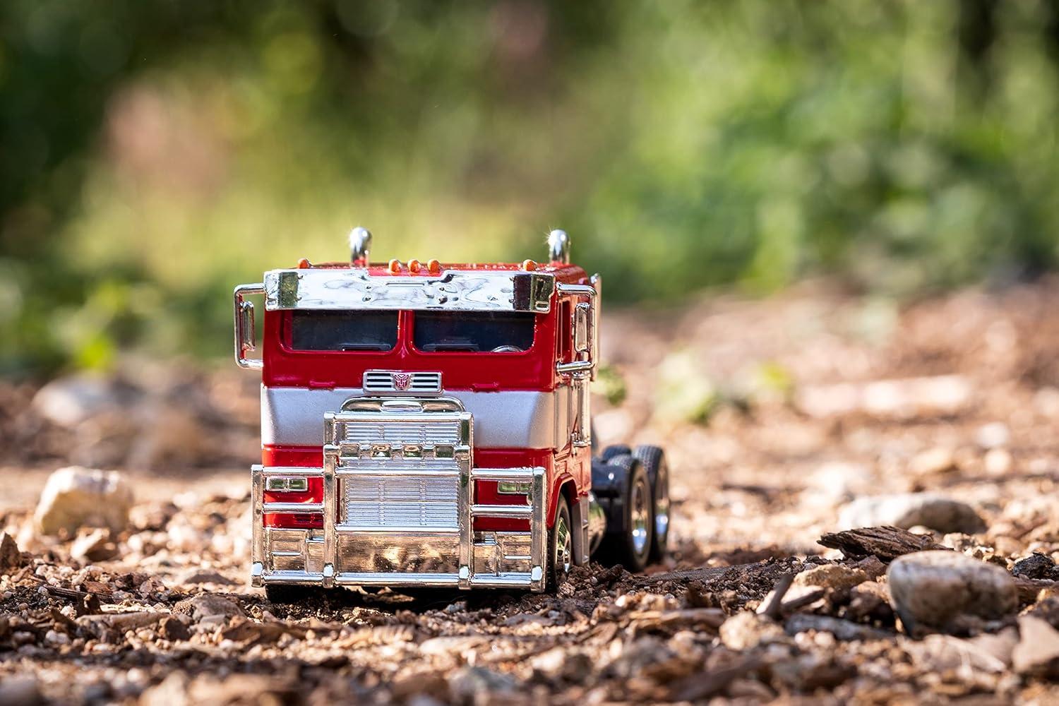 image:imageJada Transformers Rise of The Beast 132 Optimus Prime wRobot On Chassis DieCast Car Toys for Kids and Adults