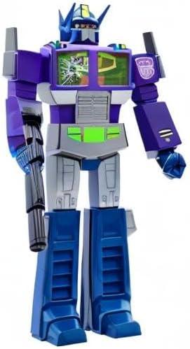 image:imageSuper7 Transformers Optimus Prime Shattered Glass Purple 11 in Super Cyborg Action Figure