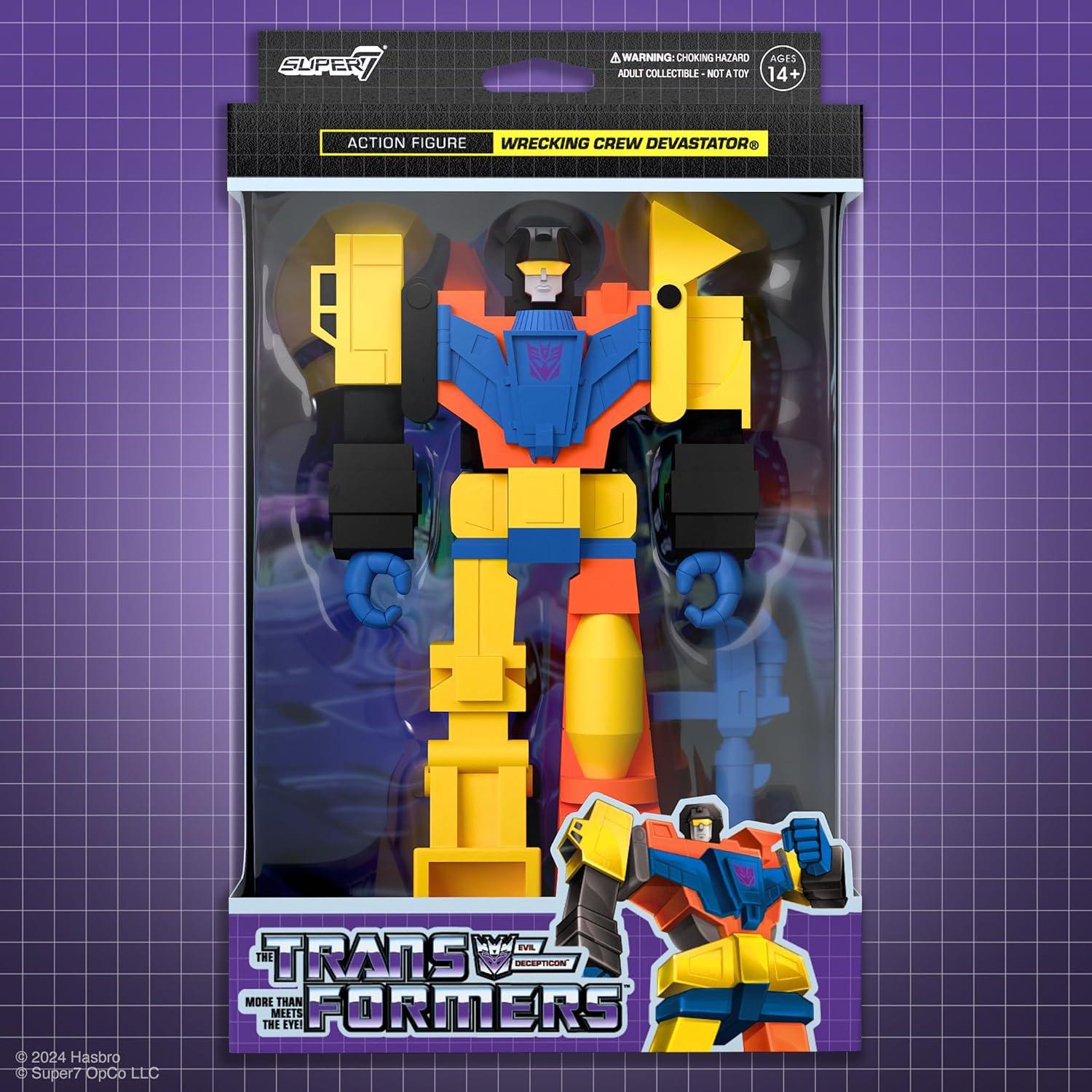 image:imageSuper7 Transformers Shockwave 375 in Reaction FigureDevastator 2