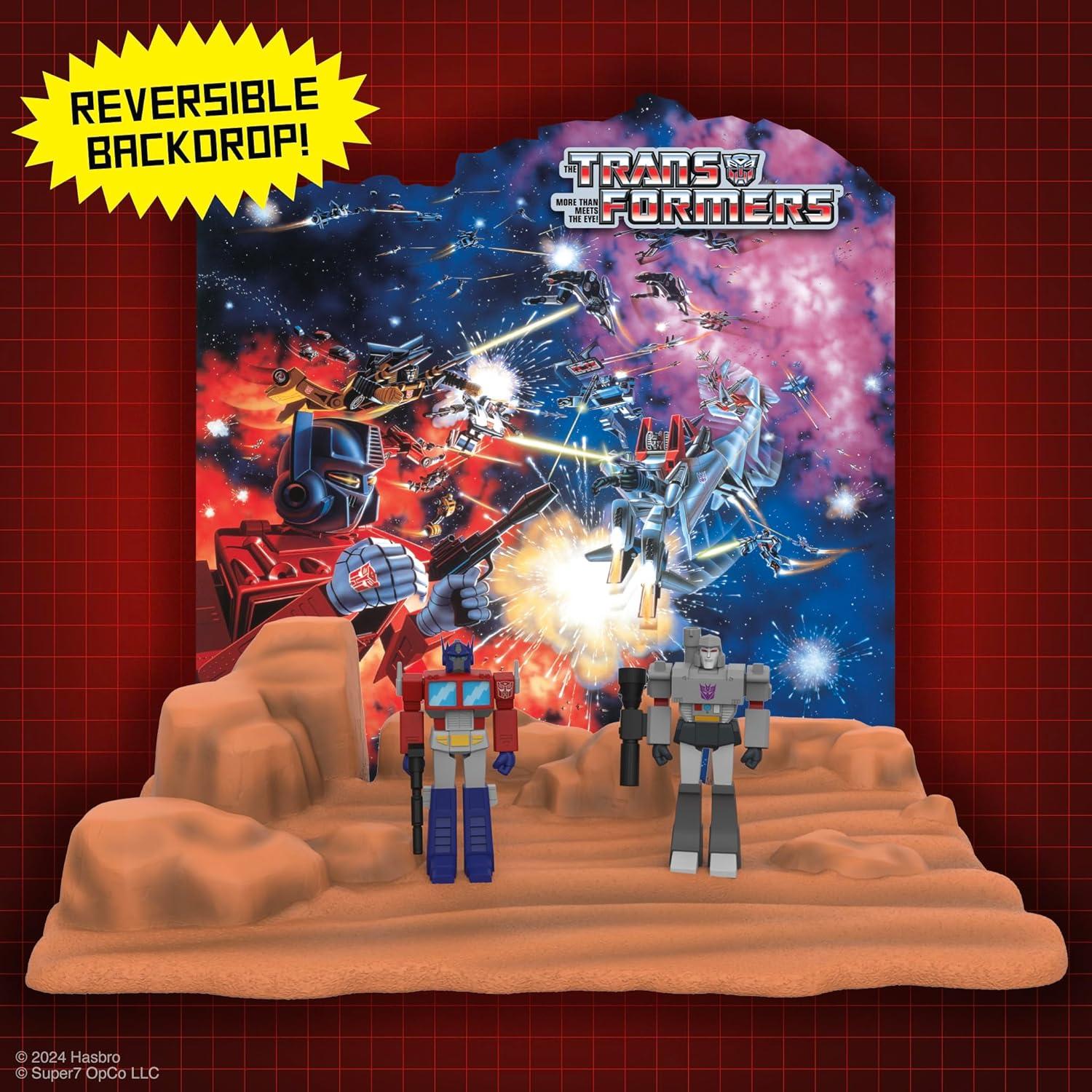 image:imageSuper7 Transformers Shockwave 375 in Reaction FigureThe Ark Playset