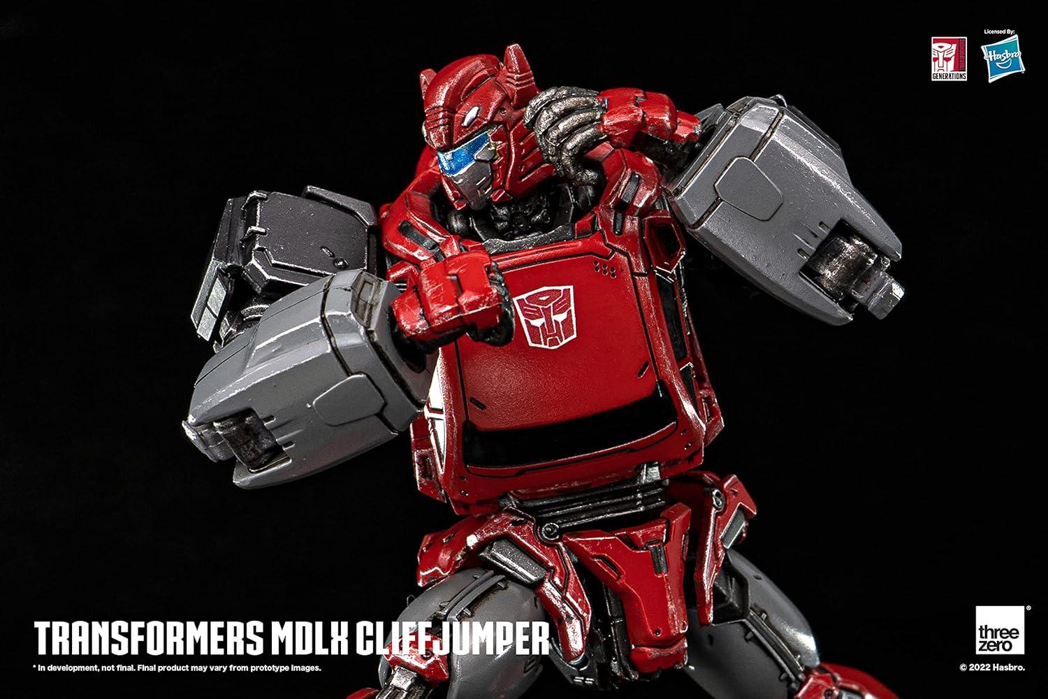 image:imageThreeZero Transformers Cliffjumper MDLX Small Scale PX Articulated Figure