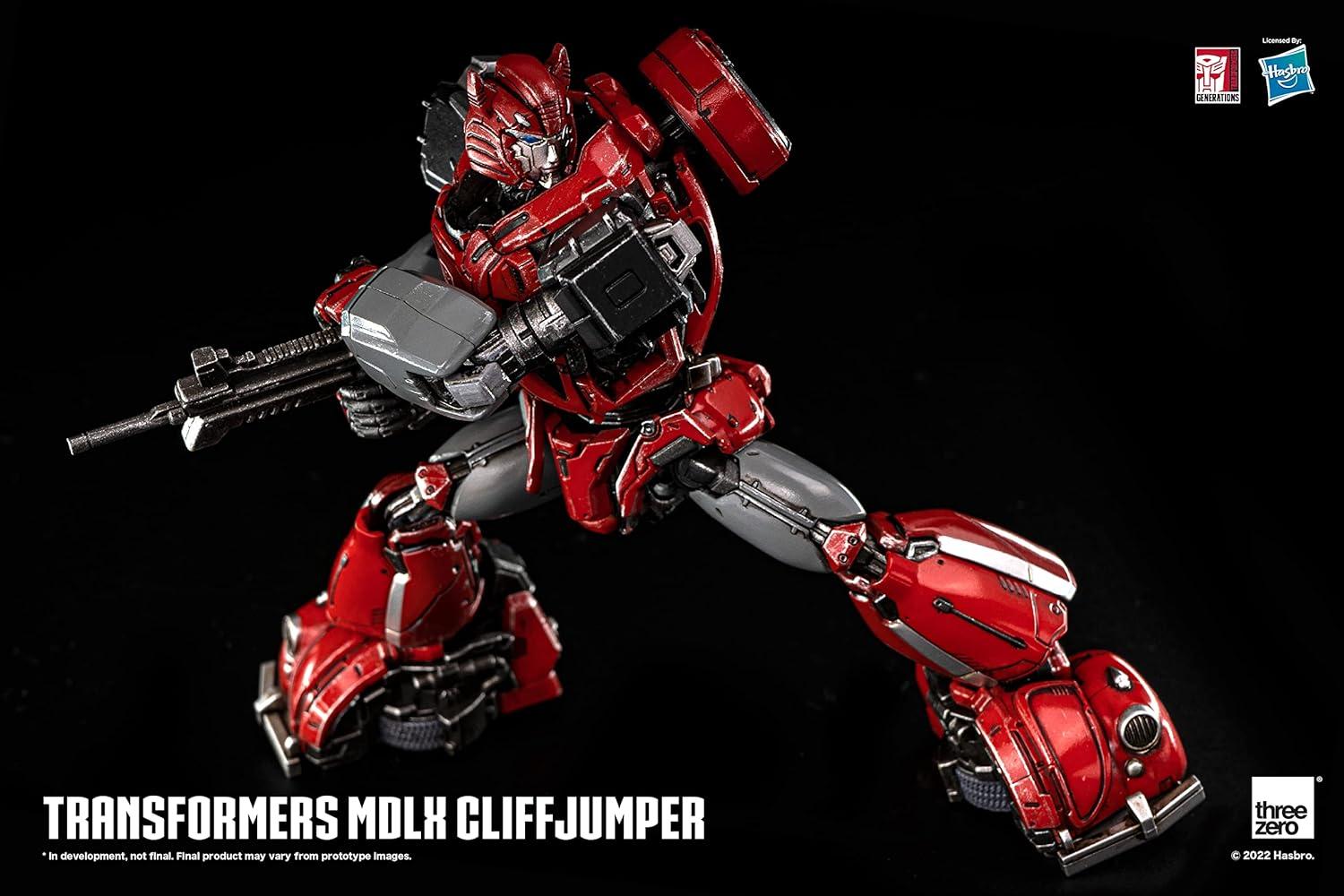 image:imageThreeZero Transformers Cliffjumper MDLX Small Scale PX Articulated Figure