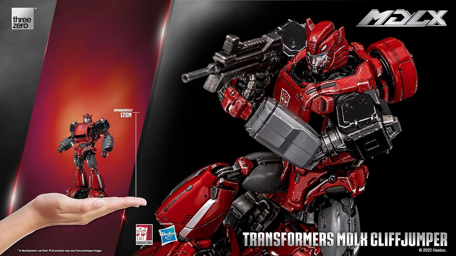 image:imageThreeZero Transformers Cliffjumper MDLX Small Scale PX Articulated Figure