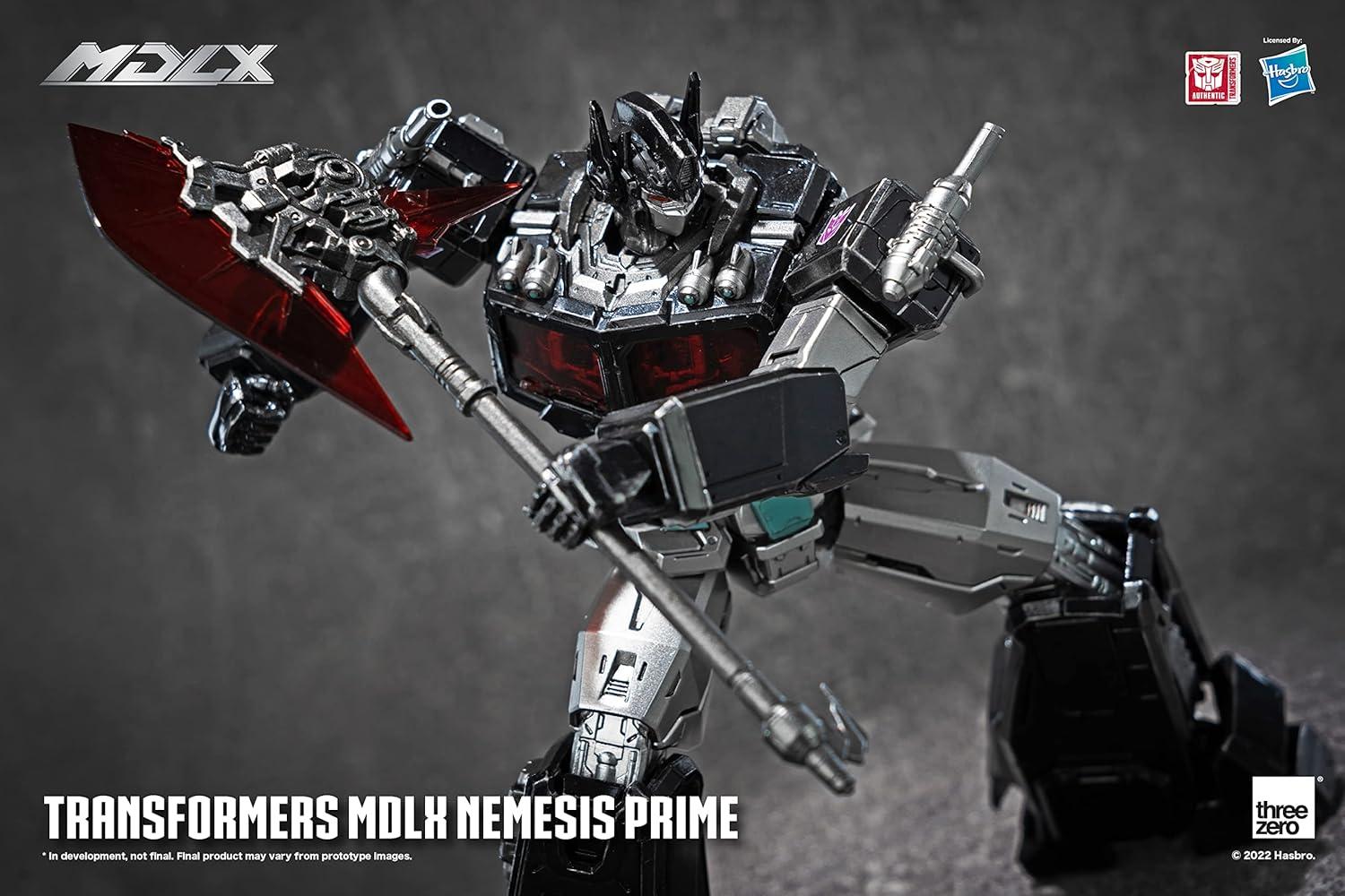 image:imageThreeZero Transformers Nemesis Prime PX MDLX Articulated Figure