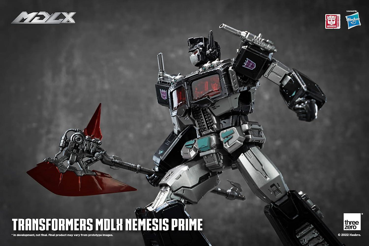 image:imageThreeZero Transformers Nemesis Prime PX MDLX Articulated Figure