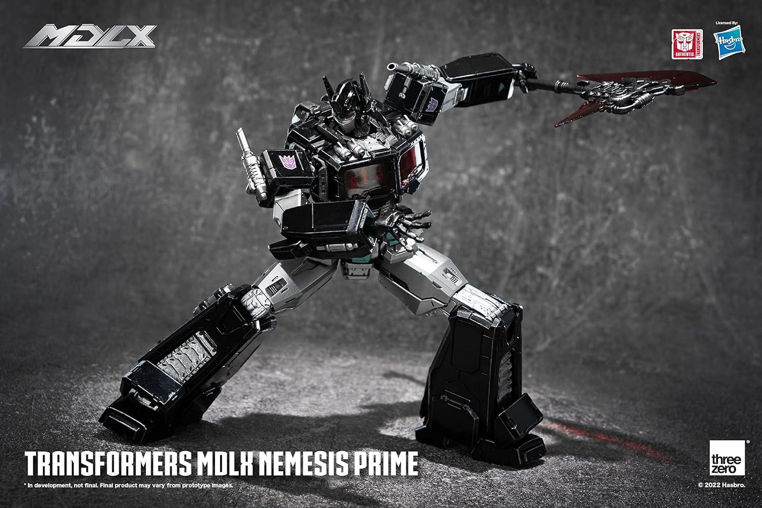 image:imageThreeZero Transformers Nemesis Prime PX MDLX Articulated Figure