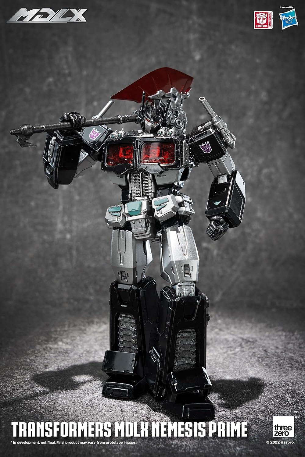 image:imageThreeZero Transformers Nemesis Prime PX MDLX Articulated Figure