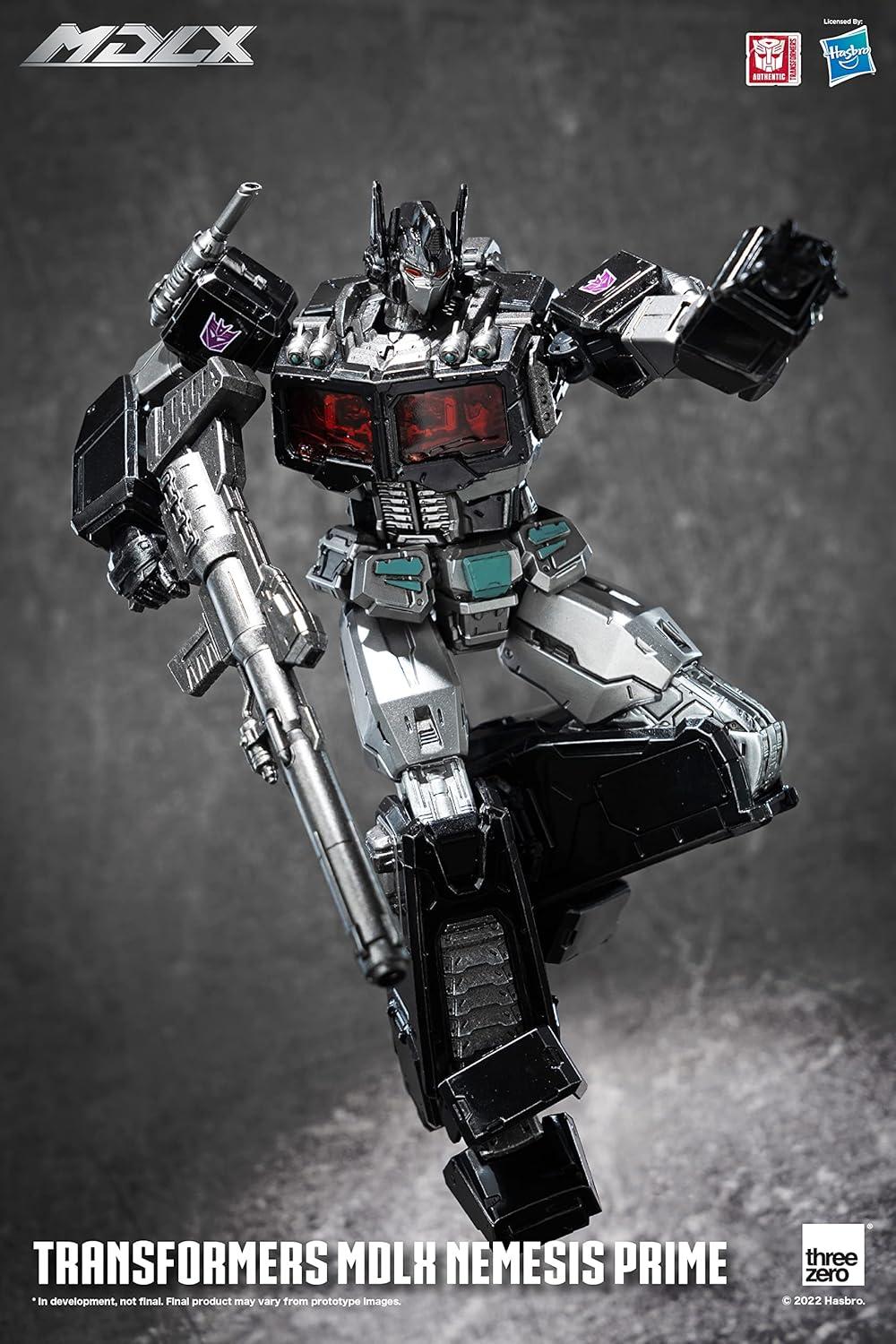 image:imageThreeZero Transformers Nemesis Prime PX MDLX Articulated Figure