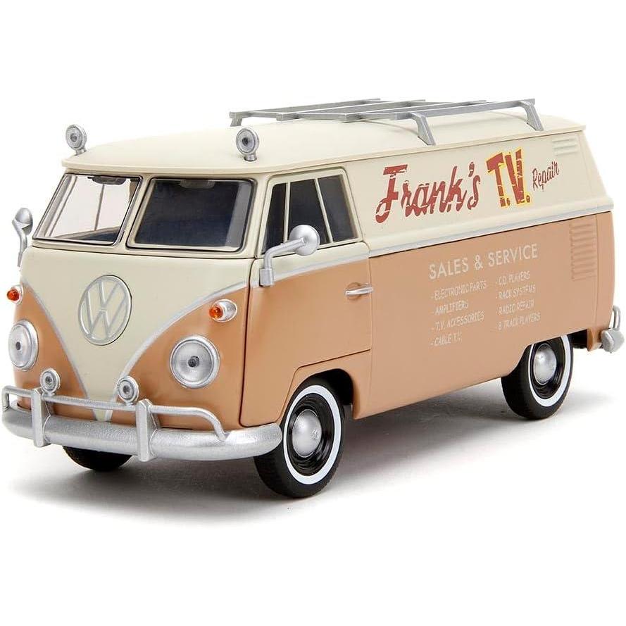 image:imageJada Transformers Rise of The Beast 124 Volkswagen Bus Wheeljack wRobot On Chassis DieCast Car Toys for Kids and Adults