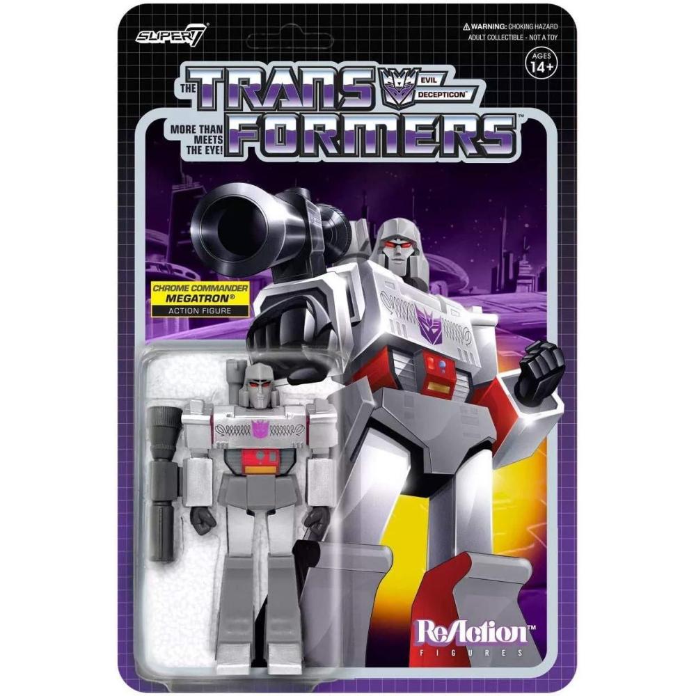 image:imageReaction Figures Super7 Transformers Chrome Commander Megatron Exclusive