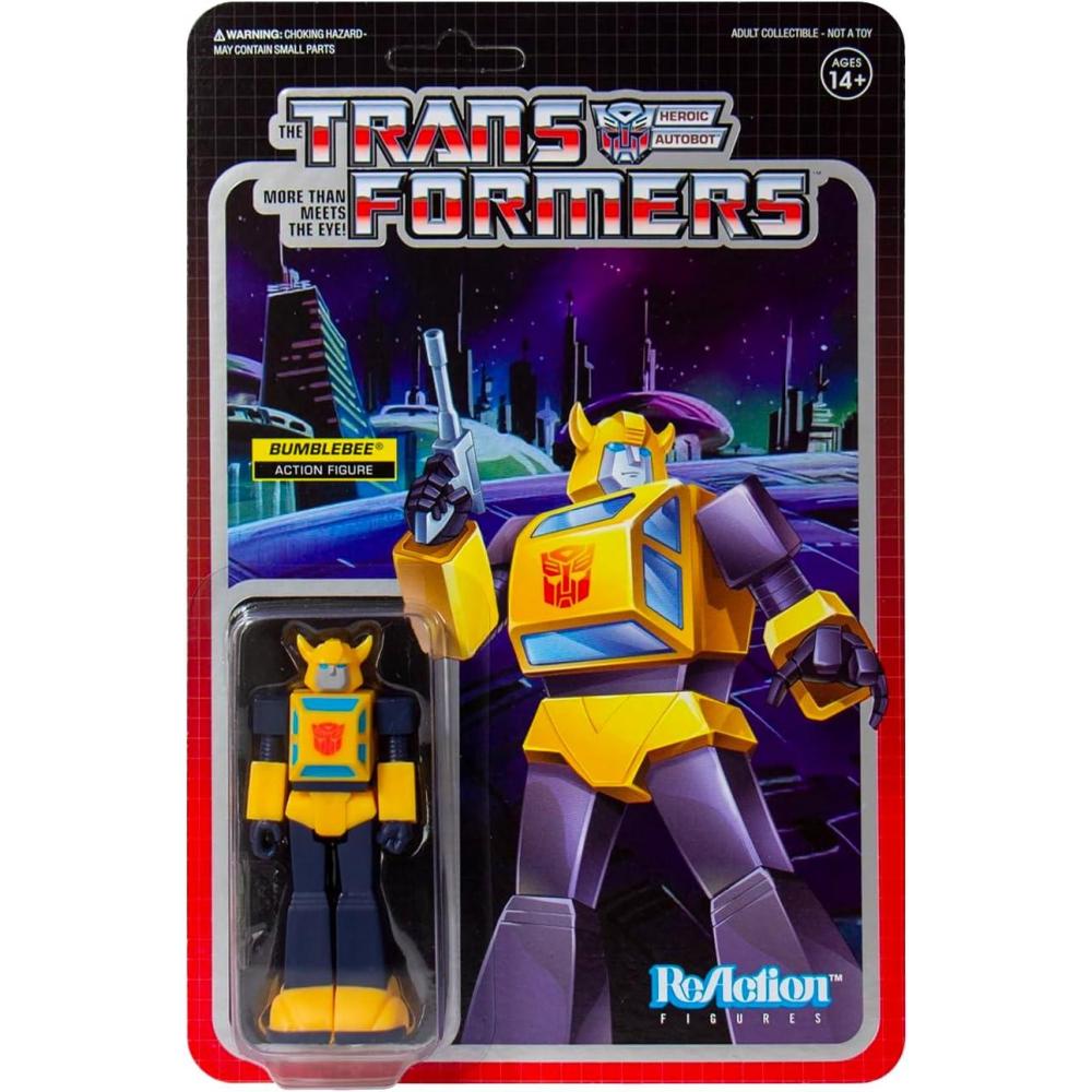 image:imageSuper7 Transformers Bumblebee 375 in Reaction FigureBumblebee