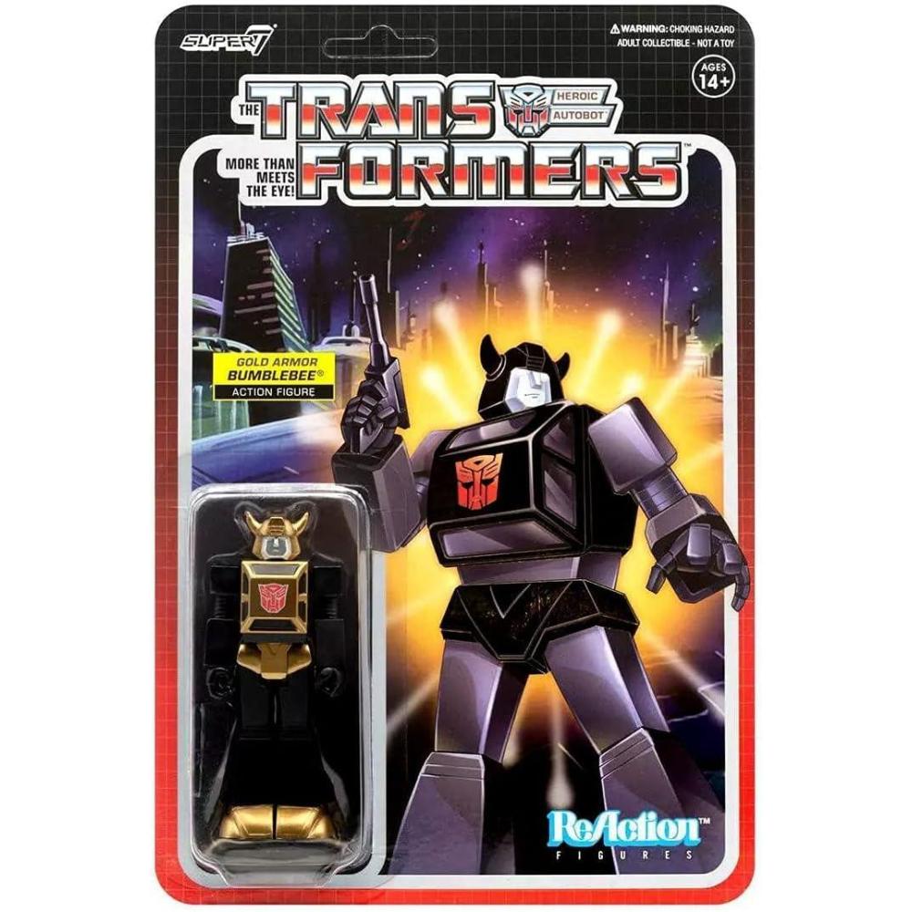 image:imageSuper7 Transformers Bumblebee Exclusive Reaction Figure