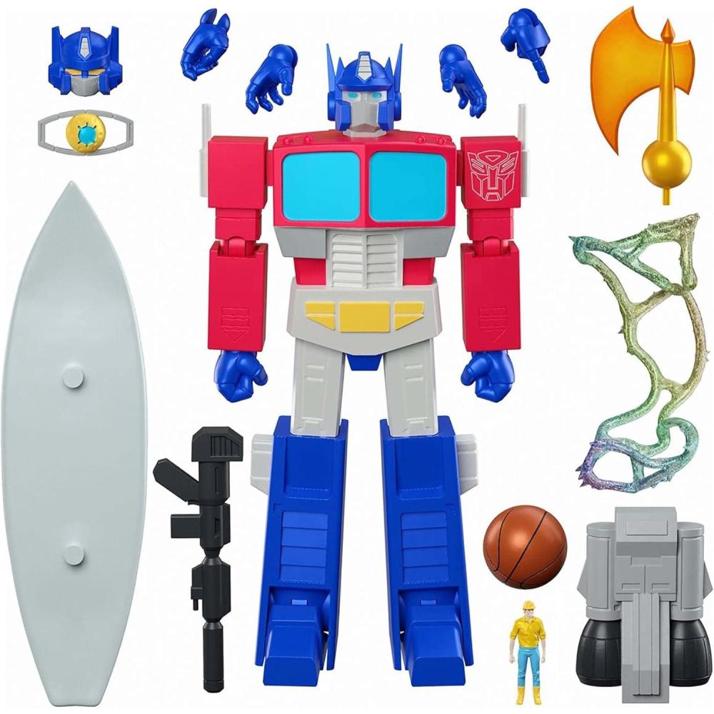 image:imageSuper7 Transformers Ultimates Optimus Prime 7Inch Action Figure