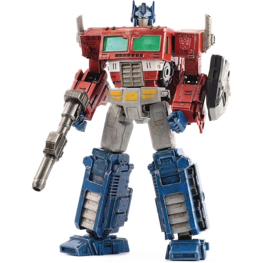 image:imageThreeZero Transformers War for Cybertron Optimus Prime DLX Collectible Figure Multicolor