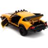 Jada Transformers Rise of The Beast 1:24 1977 Chevy Camaro Bumblebee & Badge Die-Cast Car, Toys for Kids and Adults