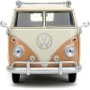 Jada Transformers Rise of The Beast 1:24 Volkswagen Bus Wheeljack w/Robot On Chassis Die-Cast Car, Toys for Kids and Adults