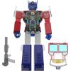 Super7 Super Cyborg Transformers Bumblebee (Clear) – 10″ Transformers Action Figure Classic Cartoon Collectibles and Retro Toys(Super Cyborg – Optimus Prime (Clear/Red/Blue))