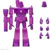 Super7 Super Cyborg Transformers Bumblebee (Clear) – 10″ Transformers Action Figure Classic Cartoon Collectibles and Retro Toys(Ultimates! – Megatron)