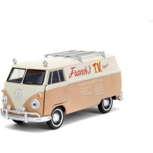 Jada Transformers Rise of The Beast 1:32 Volkswagen Bus Wheeljack w/Robot On Chassis Die-Cast Car, Toys for Kids and Adults