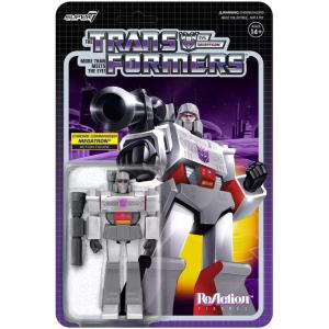 Reaction Figures Super7 Transformers Chrome Commander Megatron Exclusive