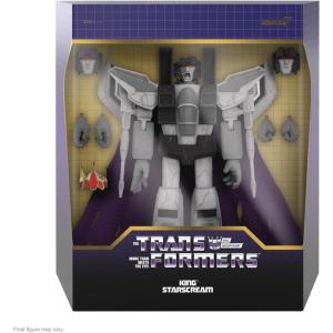 Super7 ULTIMATES! 7 in Action Figure – Transformers King Starscream (Fallen)(King Starscream)