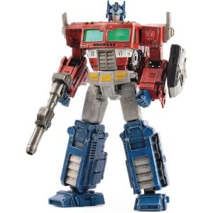 ThreeZero Transformers War for Cybertron: Optimus Prime DLX Collectible Figure, Multicolor