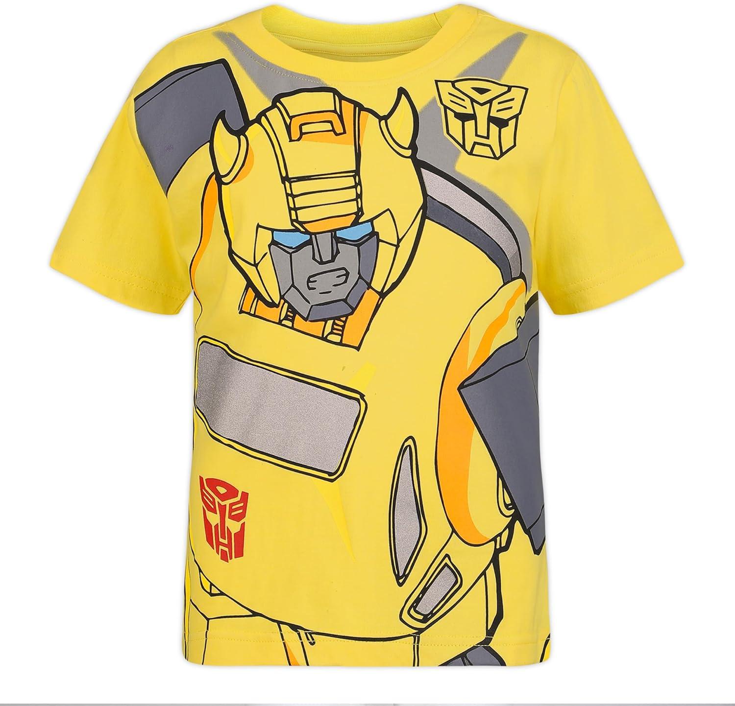 image:imageTransformers One Hasbro Boys 4 Pack Short Sleeve TShirt for Toddler and Big KidsRed