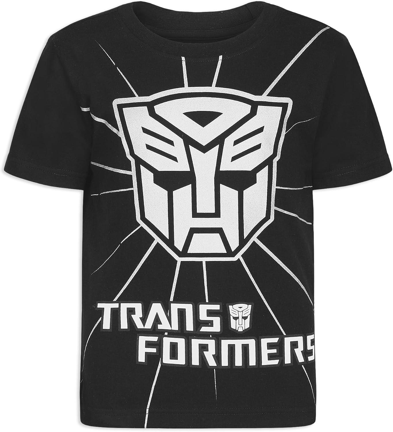image:imageTransformers One Hasbro Boys 4 Pack Short Sleeve TShirt for Toddler and Big KidsRed