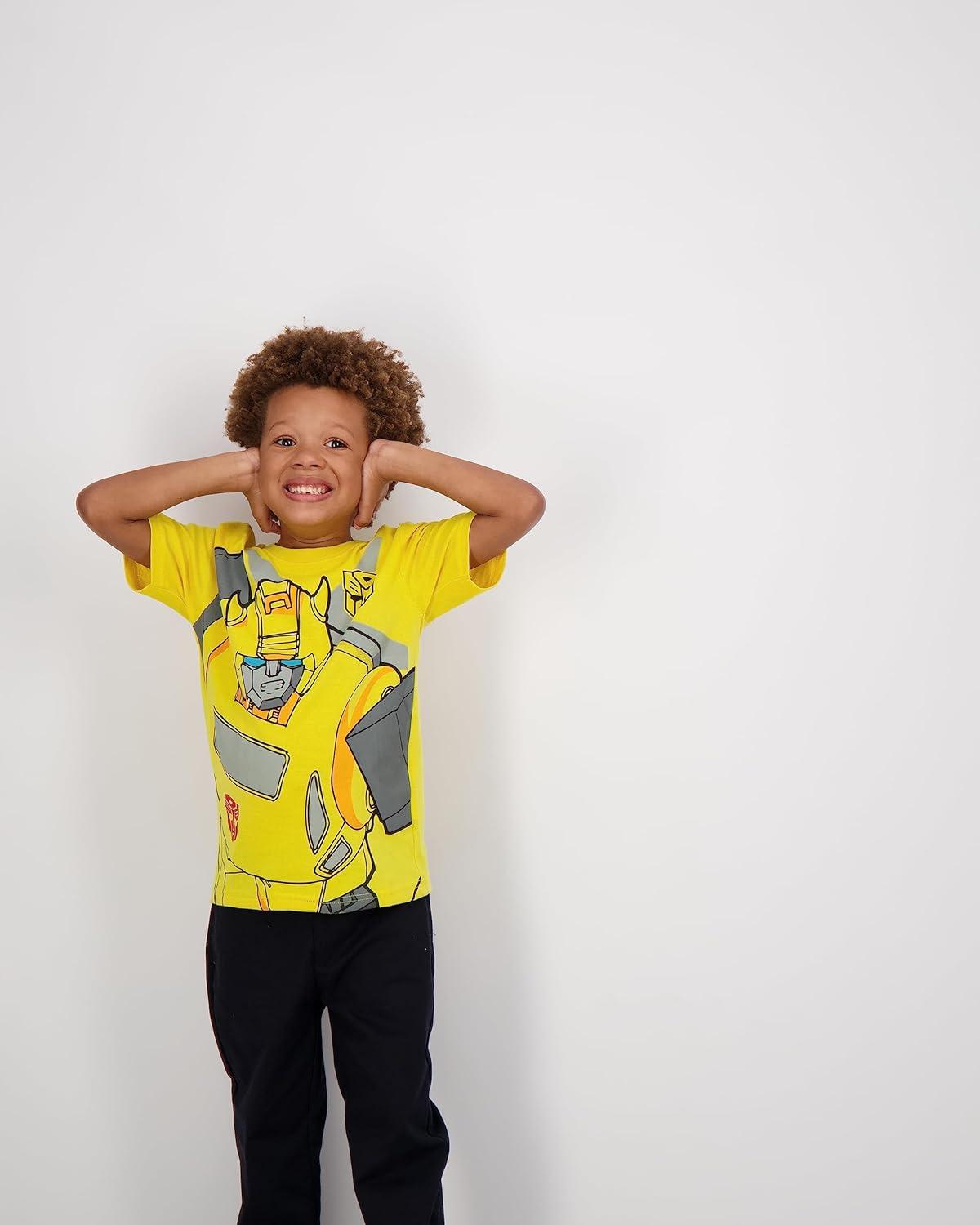 image:imageTransformers One Hasbro Boys 4 Pack Short Sleeve TShirt for Toddler and Big KidsRed
