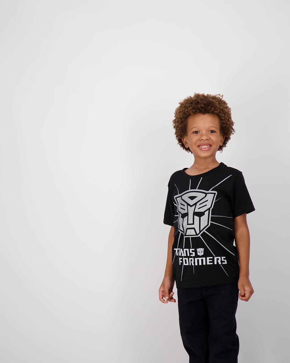 image:imageTransformers One Hasbro Boys 4 Pack Short Sleeve TShirt for Toddler and Big KidsRed
