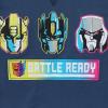 Transformers Boys French Terry Short Sleeve T-Shirt and Short Set for Big Kids(Blue)