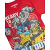 Transformers Boys T-Shirt – 2 Pack Optimus Prime Bumble Bee Autobot Graphic Tee – Short Sleeve Shirt for Toddler/Boys (3T-16)(Transformers Black/Red)