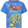 Transformers One Hasbro Boys 4 Pack Short Sleeve T-Shirt for Toddler and Big Kids(Red/White/Yellow/Blue)