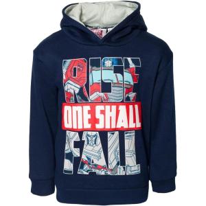 Transformers Optimus Prime Bumblebee Megatron Half Zip Pullover Hoodie Toddler to Big Kid(Blue)