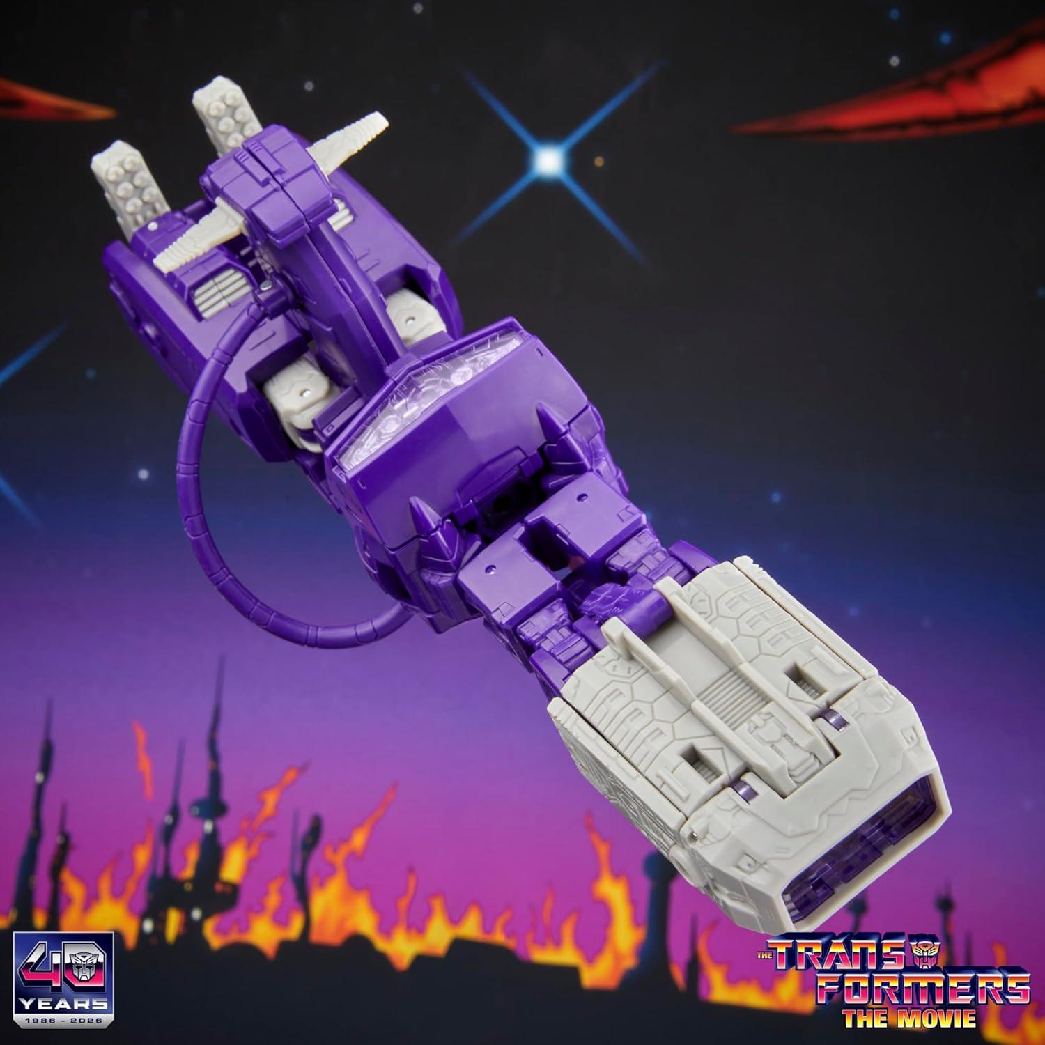 image:imageTransformers Studio Series The The Movie Shockwave Voyager Class 65Inch Converting Action Figure Robot Toys for Ages 8