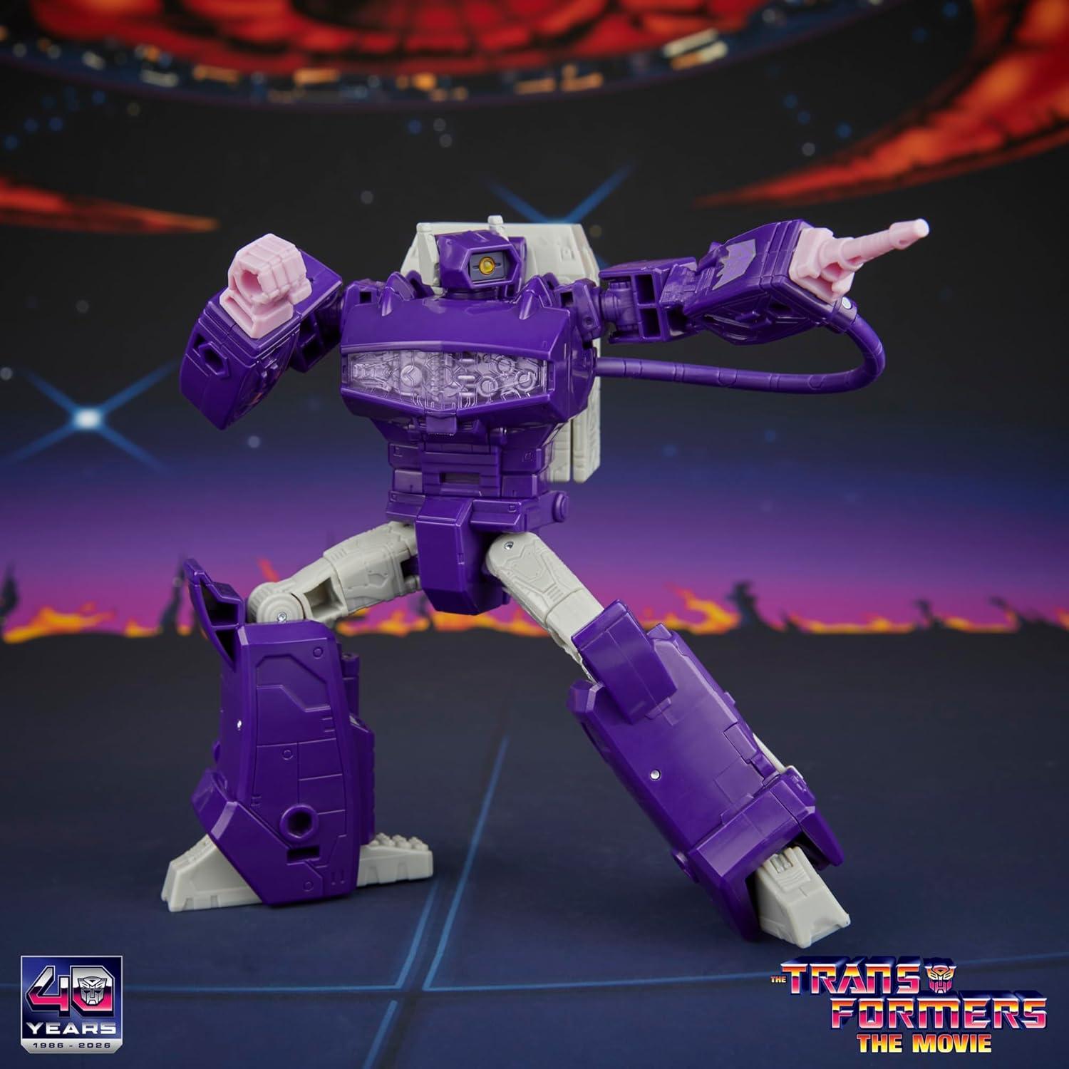 image:imageTransformers Studio Series The The Movie Shockwave Voyager Class 65Inch Converting Action Figure Robot Toys for Ages 8