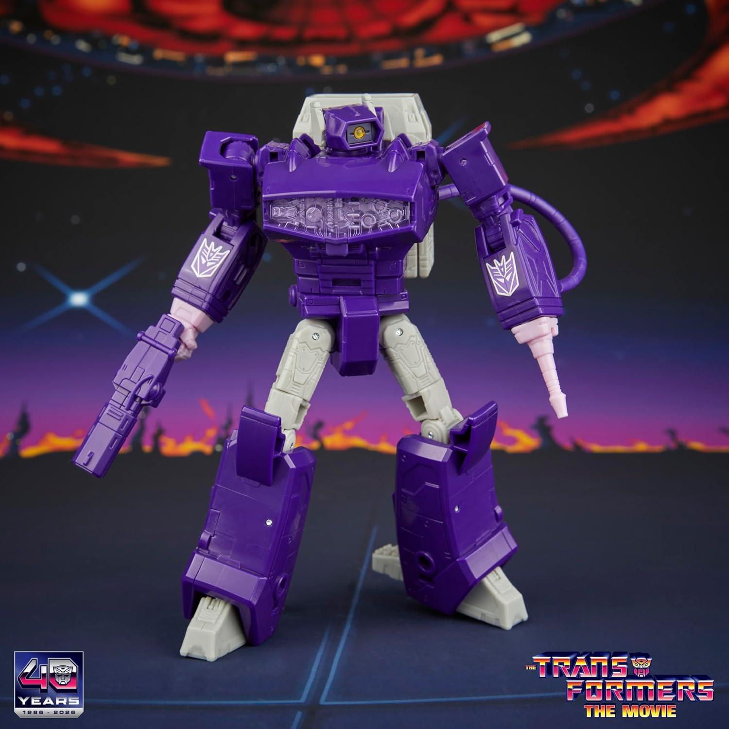 image:imageTransformers Studio Series The The Movie Shockwave Voyager Class 65Inch Converting Action Figure Robot Toys for Ages 8