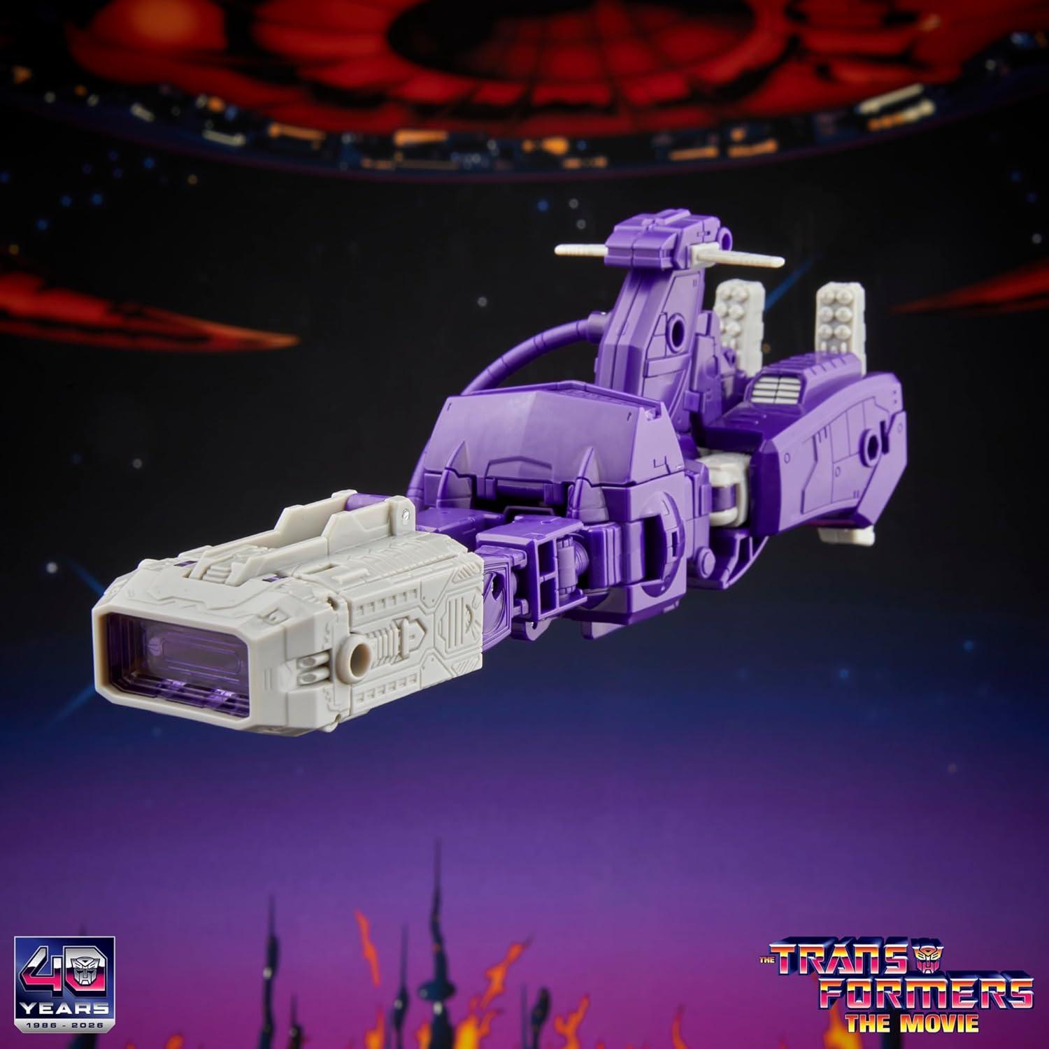 image:imageTransformers Studio Series The The Movie Shockwave Voyager Class 65Inch Converting Action Figure Robot Toys for Ages 8
