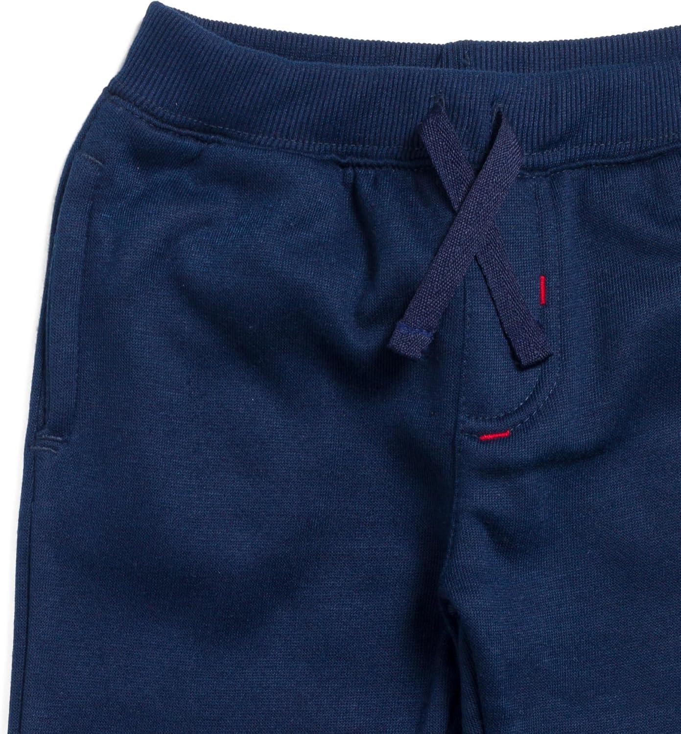 image:imageTransformers Boys Fleece 2Pack Jogger Pants Toddler to Big KidBlue Black