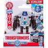 Transformers CYBERWORLD Optimus Primal Cyber Changers 4-Inch Action Figure, Quick Change to Truck Mode, Robot Toys for Boys and Girls 6 and Up